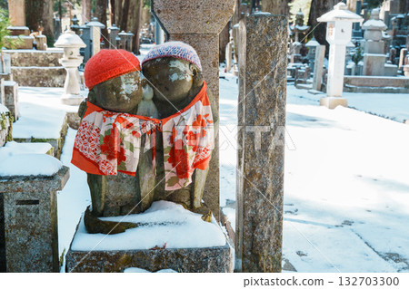 高野山：內殿中和藹可親的地藏菩薩像 132703300