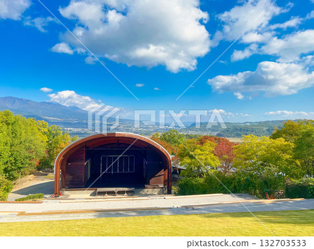 Park with outdoor stage Park with outdoor stage 132703533