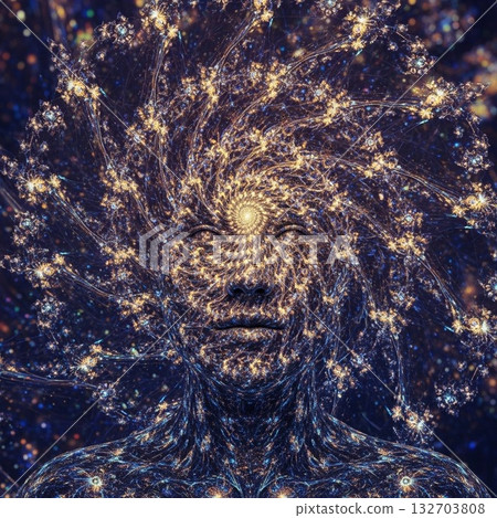 Cosmic Spiral in Human Form Cosmic Spiral in Human Form 132703808