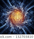 Cosmic Spiral in Human Form 132703810