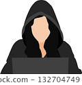 Cyber security illustration 132704749