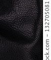 Dark Black Leather Texture with Natural Grain Dark Black Leather Texture with Natural Grain 132705081