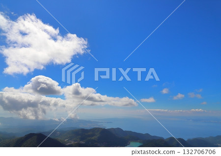 從妙劍嶽山頂觀景台眺望的景色 從妙劍嶽山頂觀景台眺望的景色 132706706