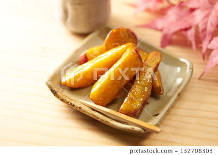 秋季風味地瓜的圖片 132708303