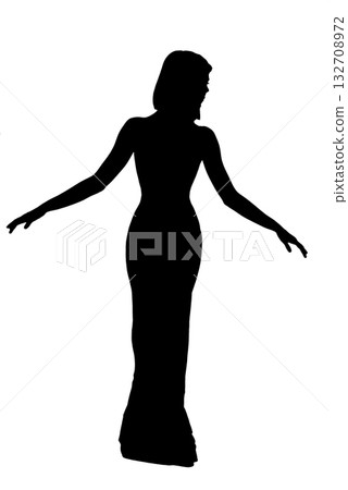 desired silhouette desired silhouette 132708972