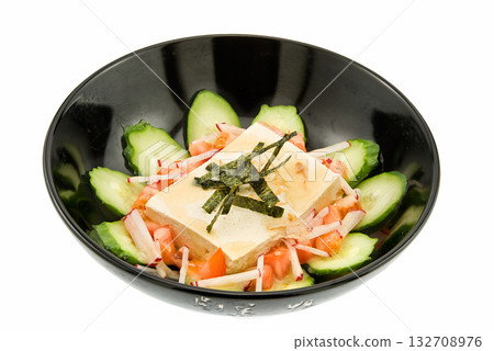 salad with tofu salad with tofu 132708976