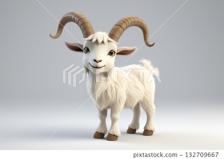 卡通山羊形象素材 卡通山羊形象素材 132709667