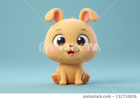 可爱卡通小狗形象 可爱卡通小狗形象 132710836