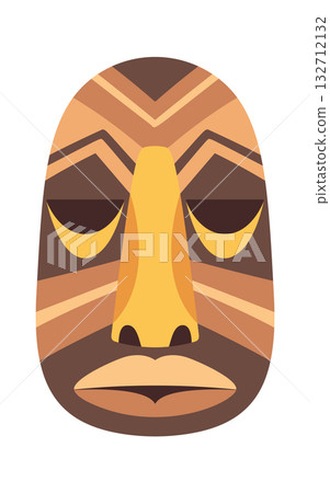 Wooden african mask native totem Wooden african mask native totem 132712132