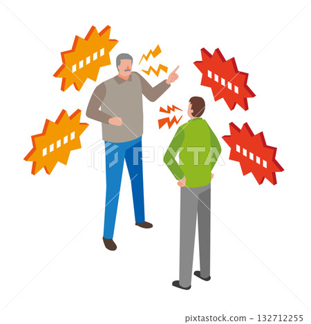 Men arguing 132712255