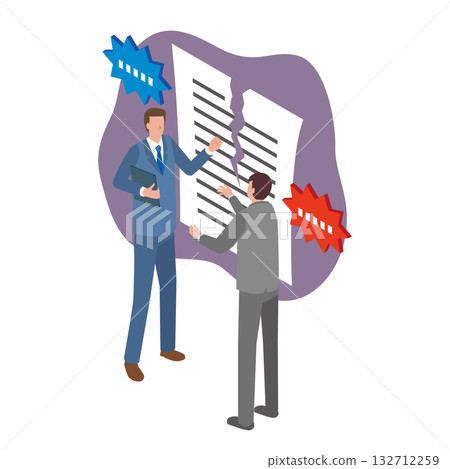 Breakdown of business negotiations Breakdown of business negotiations 132712259