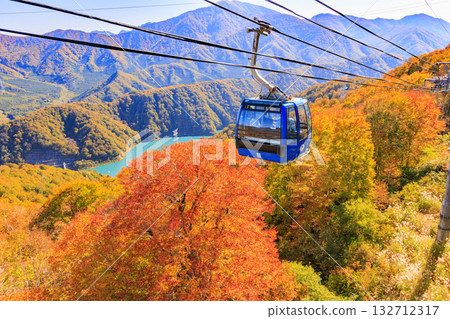Naeba Plateau Autumn from Dragondola Naeba Plateau Autumn from Dragondola 132712317