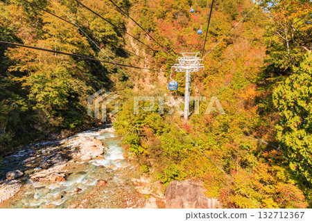 Naeba Plateau Autumn from Dragondola 132712367