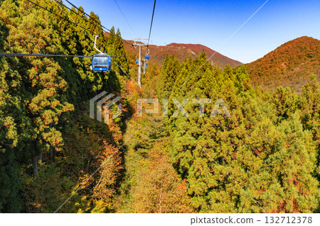 Naeba Plateau Autumn from Dragondola 132712378