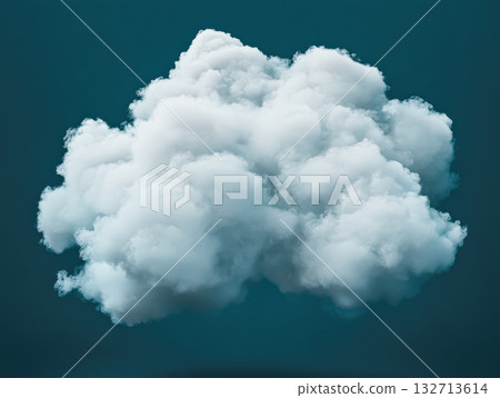 Large cloud of white clouds floating in the sky Large cloud of white clouds floating in the sky 132713614