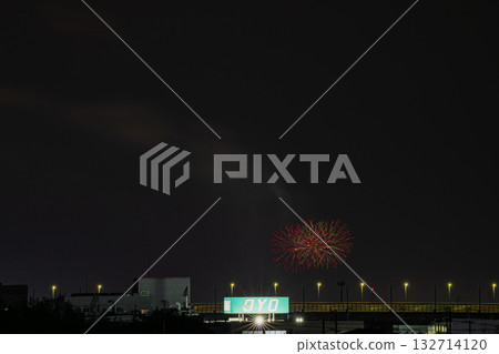 濱松市平口八幡神社祭：煙火表演與新東名高速公路（靜岡縣） 132714120