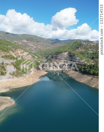 4k drone view of the canyon. High quality photo 4k drone view of the canyon. High quality photo 132714555
