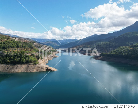 4k drone view of the canyon. High quality photo 4k drone view of the canyon. High quality photo 132714570