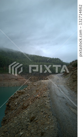 4k drone view of the canyon. High quality photo 132714662