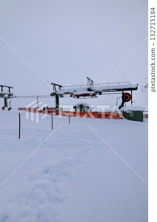 Ski lift snow vastness, fabulous, winter holiday. High quality photo Ski lift snow vastness, fabulous, winter holiday. High quality photo 132715184
