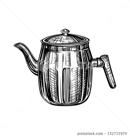 Tea pot sketch 8 Tea pot sketch 8 132715974