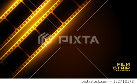 realistic cinema film strip background for photo studio realistic cinema film strip background for photo studio 132718178