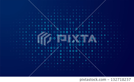 binary code number system concept background design binary code number system concept background design 132718237