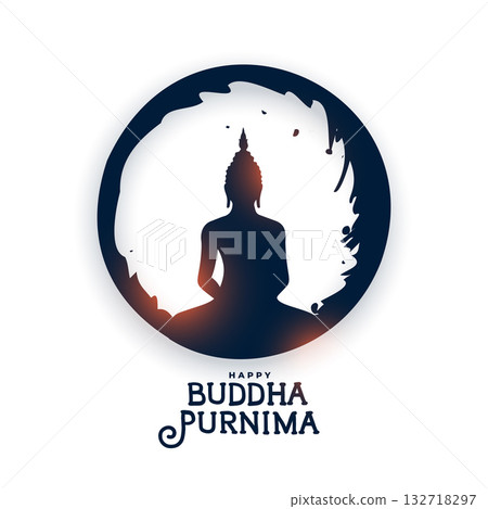 beautiful buddha purnima cultural white background beautiful buddha purnima cultural white background 132718297