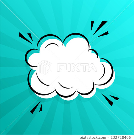 comic book style blank speech bubble abstract background design comic book style blank speech bubble abstract background design 132718406