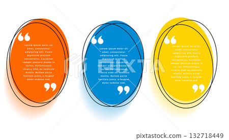 collection of modern citation frame sign for social dialog or comment collection of modern citation frame sign for social dialog or comment 132718449