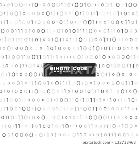 modern binary code firewall white background design modern binary code firewall white background design 132718468