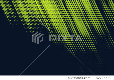 abstract geometric shape dotted background in halftone style 132718580