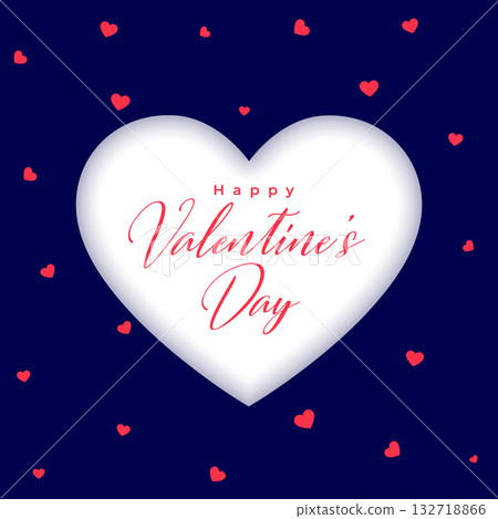 papercut style valentines day greeting card with cute love hearts papercut style valentines day greeting card with cute love hearts 132718866