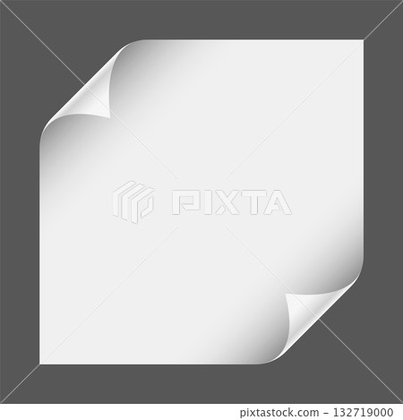 realistic empty page rolled corner mockup design realistic empty page rolled corner mockup design 132719000