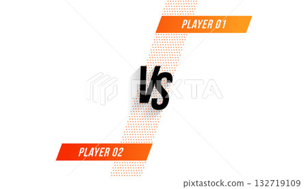 modern dual clash versus vs poster for team battle 132719109