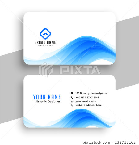 modern and stylish corporate business card layout a perfect stationery modern and stylish corporate business card layout a perfect stationery 132719162