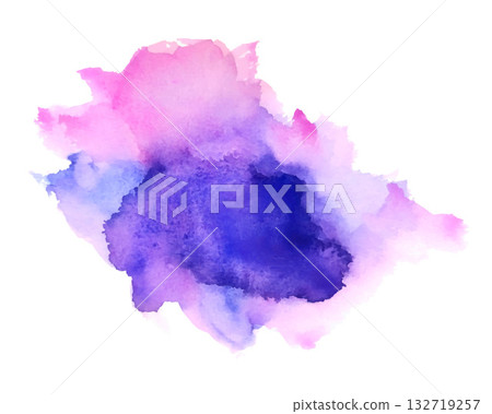 abstract purple and pink watercolor tone background 132719257