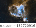 The Heart Nebula IC 1805 in SHO 132720916