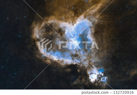 The Heart Nebula IC 1805 in SHO The Heart Nebula IC 1805 in SHO 132720916