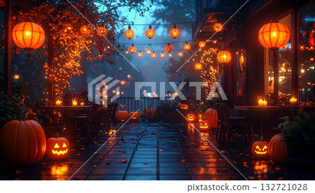 萬聖節南瓜之夜咖啡館 132721028