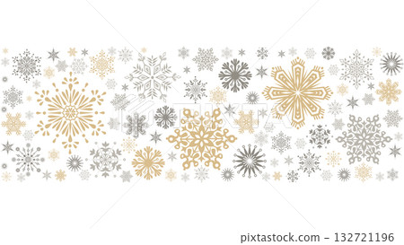 Background made with snowflakes. Time to celebrate Christmas Background made with snowflakes. Time to celebrate Christmas 132721196