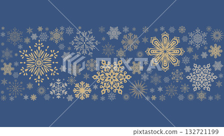 Background made with snowflakes. Time to celebrate Christmas Background made with snowflakes. Time to celebrate Christmas 132721199