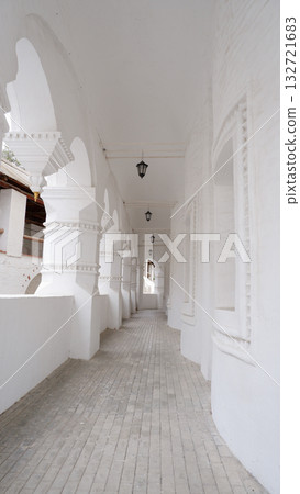 The territory of the Astrakhan Kremlin, the architecture of the Assumption Cathedral 132721683