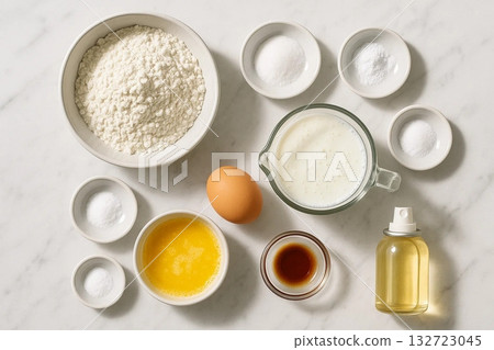 Baking Ingredients for Homemade Recipes Baking Ingredients for Homemade Recipes 132723045