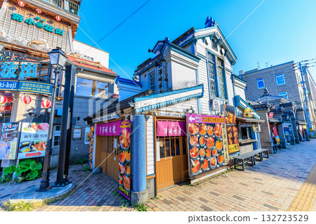 Hokkaido, Otaru City, Otaru Denukikoji, home to 20 well-known shops Hokkaido, Otaru City, Otaru Denukikoji, home to 20 well-known shops 132723529