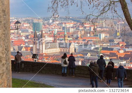 Wurzburg Cathedral View from Marienberg Fortress, Germany Wurzburg Cathedral View from Marienberg Fortress, Germany 132723654