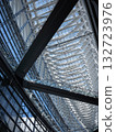 [Japan] The modern glass-walled interior of the Tokyo International Forum 132723976