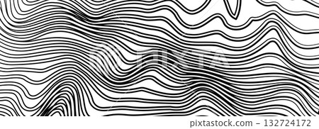 Structured yet flowing lines combine geometry with organic forms. Suitable for modern architecture branding, tech design, and contemporary art. Structured yet flowing lines combine geometry with organic forms. Suitable for modern architecture branding, tech design, and contemporary art. 132724172