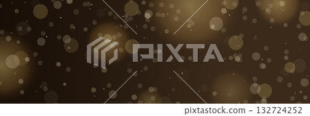 Christmas background. On a brown background with bokeh 132724252