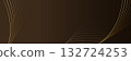golden lines on a brown abstract background 132724253